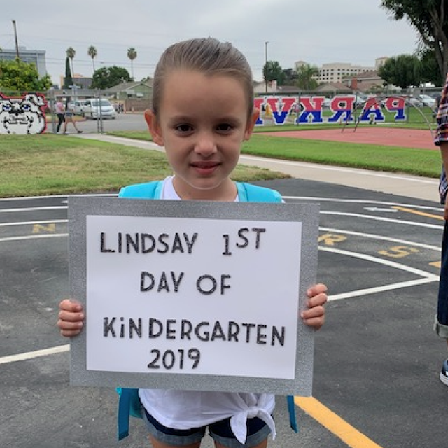 Kinder first day
