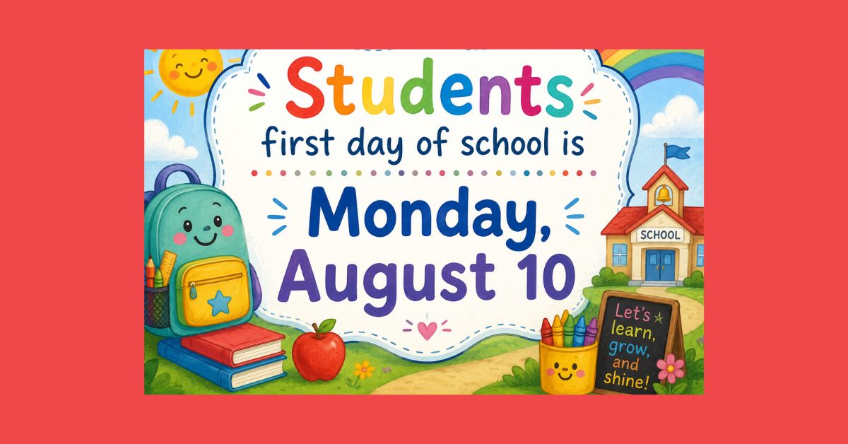 First Day of School