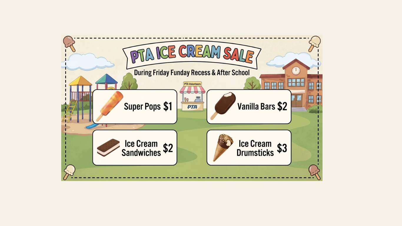 PTA Ice Cream Sale