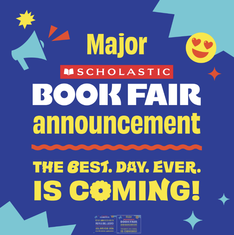 Book Fair Coming Soon! Save the Dates: April 27th-30th