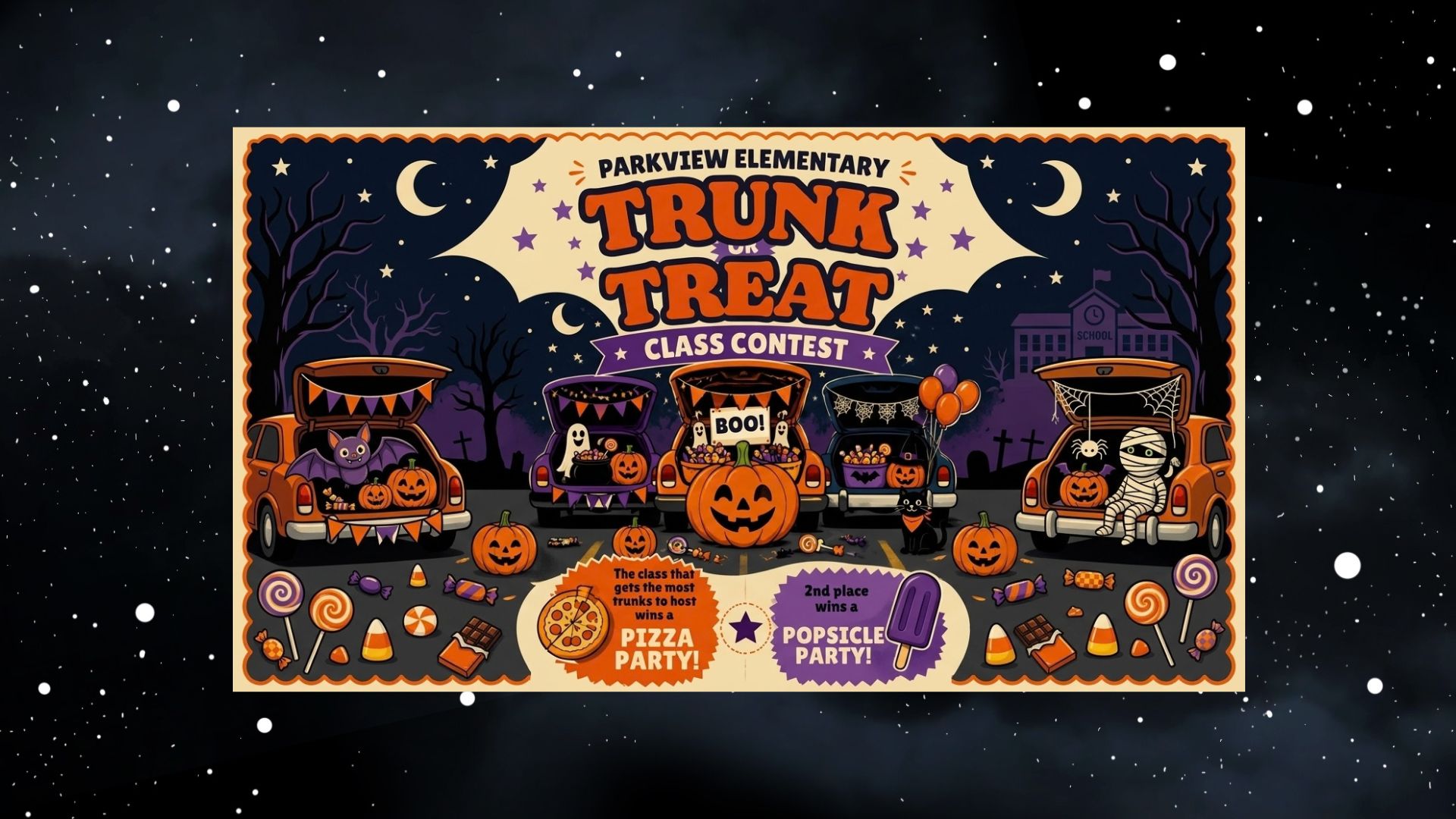 Trunk or Treat Class Contest